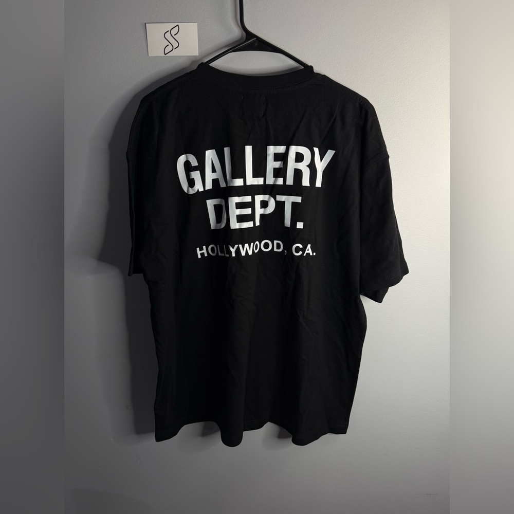Gallery Dept Black Short Sleeve Tee